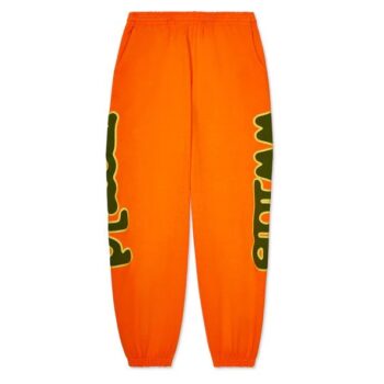 Orange Sp5der Sweatpants